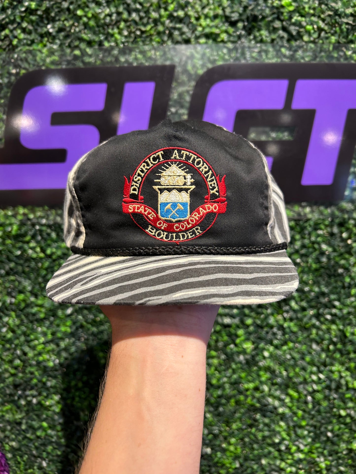 90s District Attorney Boulder Colorado Hat
