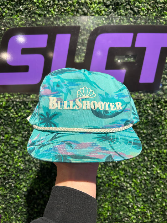 Vintage Bull Shooter Floral Snapback Hat