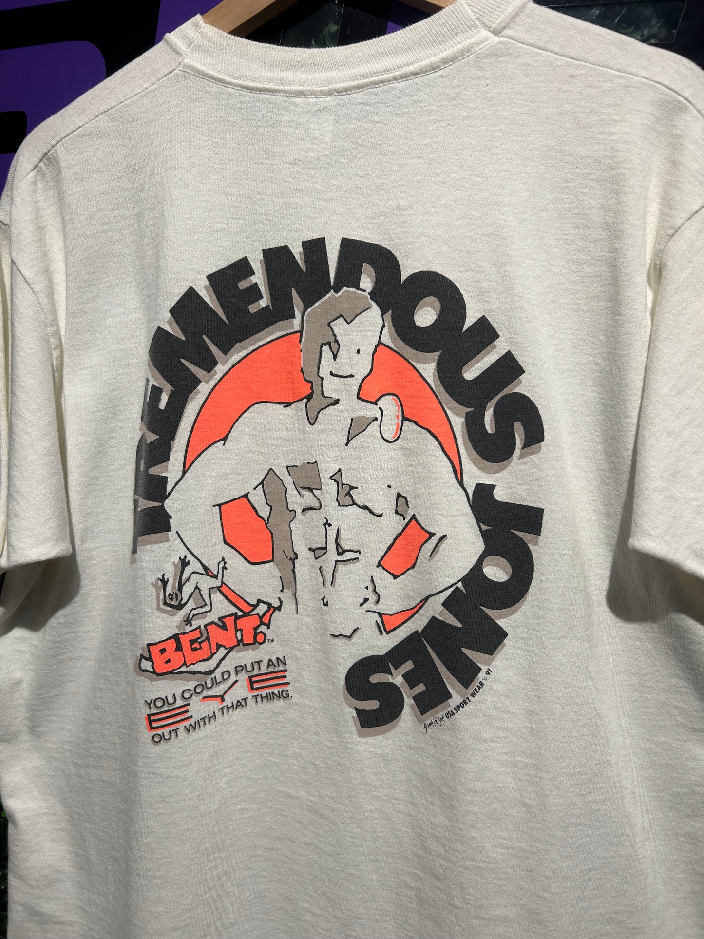 90s Bent Tremendous Jones T-Shirt. Size Large