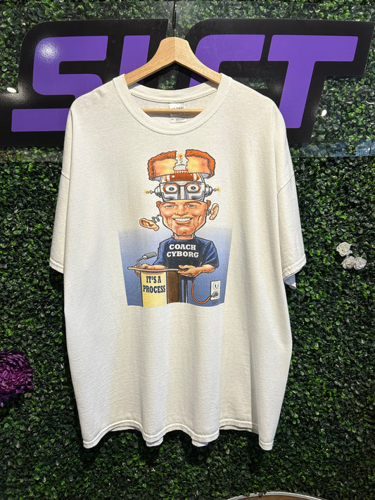 00s Coach Cyborg T-Shirt. Size XXL