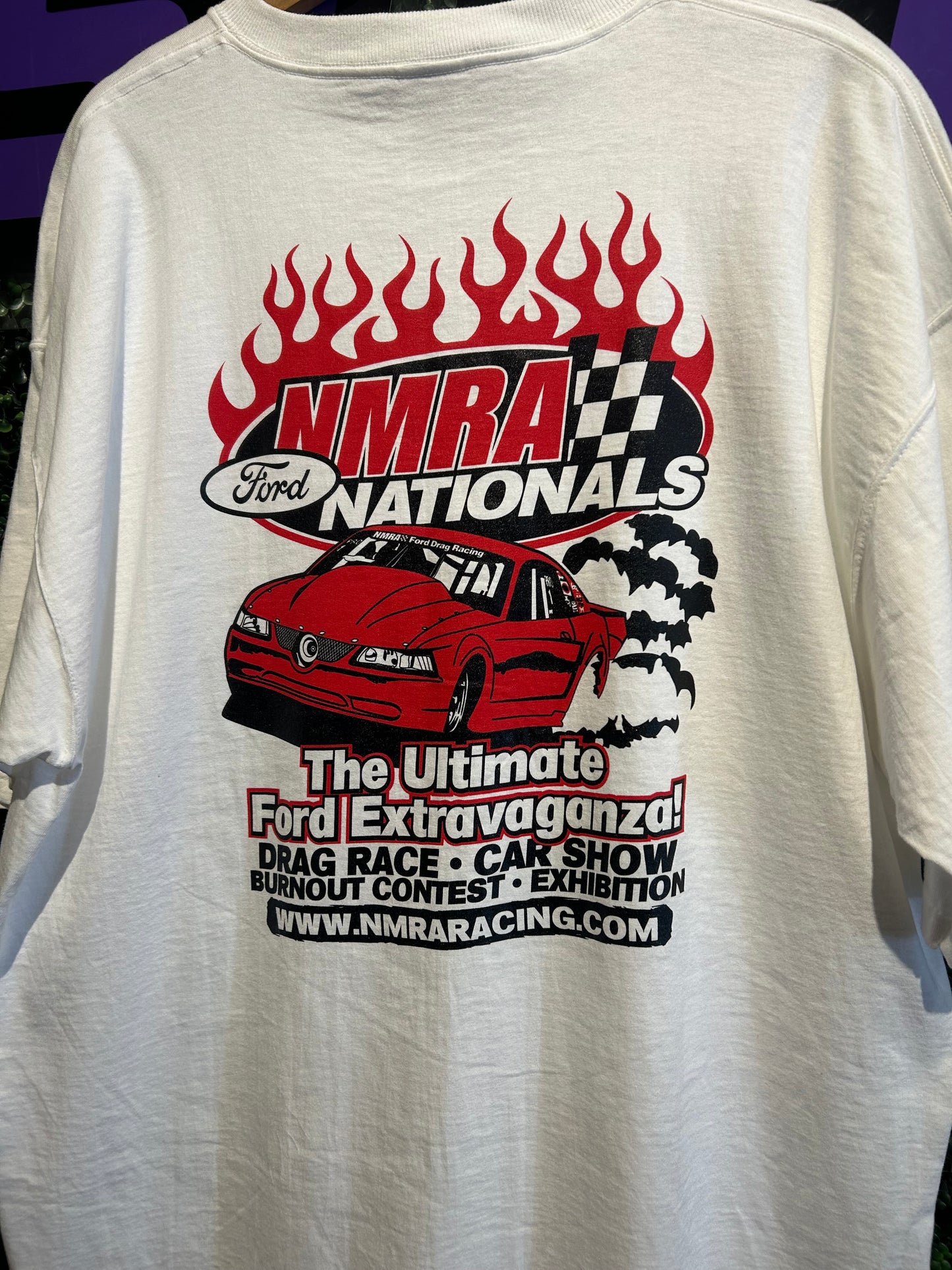 00s NHRA Ford Drag Racing T-Shirt. Size XXL