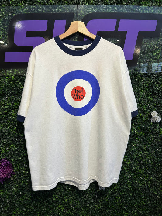 90s The Who Quadrophenia Ringer T-Shirt. Size XL