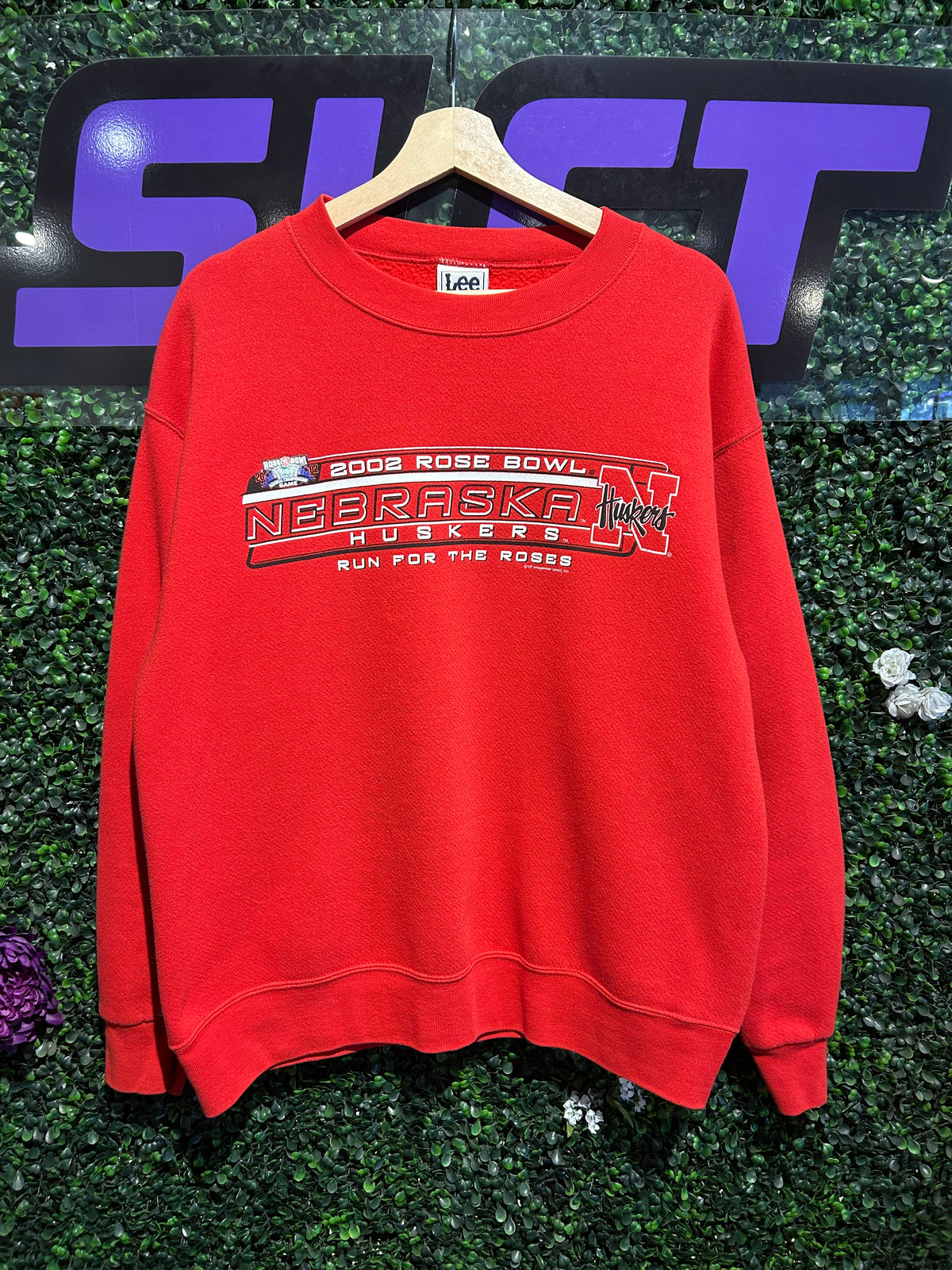 2002 Nebraska Huskers Rose Bowl Sweatshirt. Size M/L
