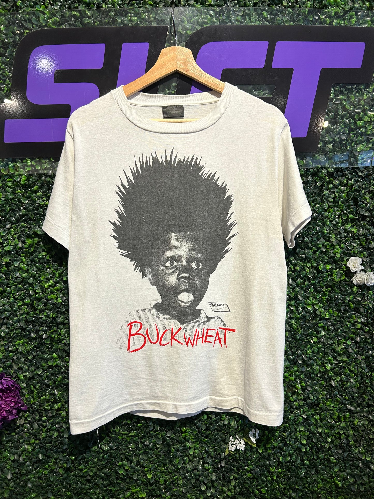 80s Buckwheat Our Gang TV Promo T-Shirt. Size Medium