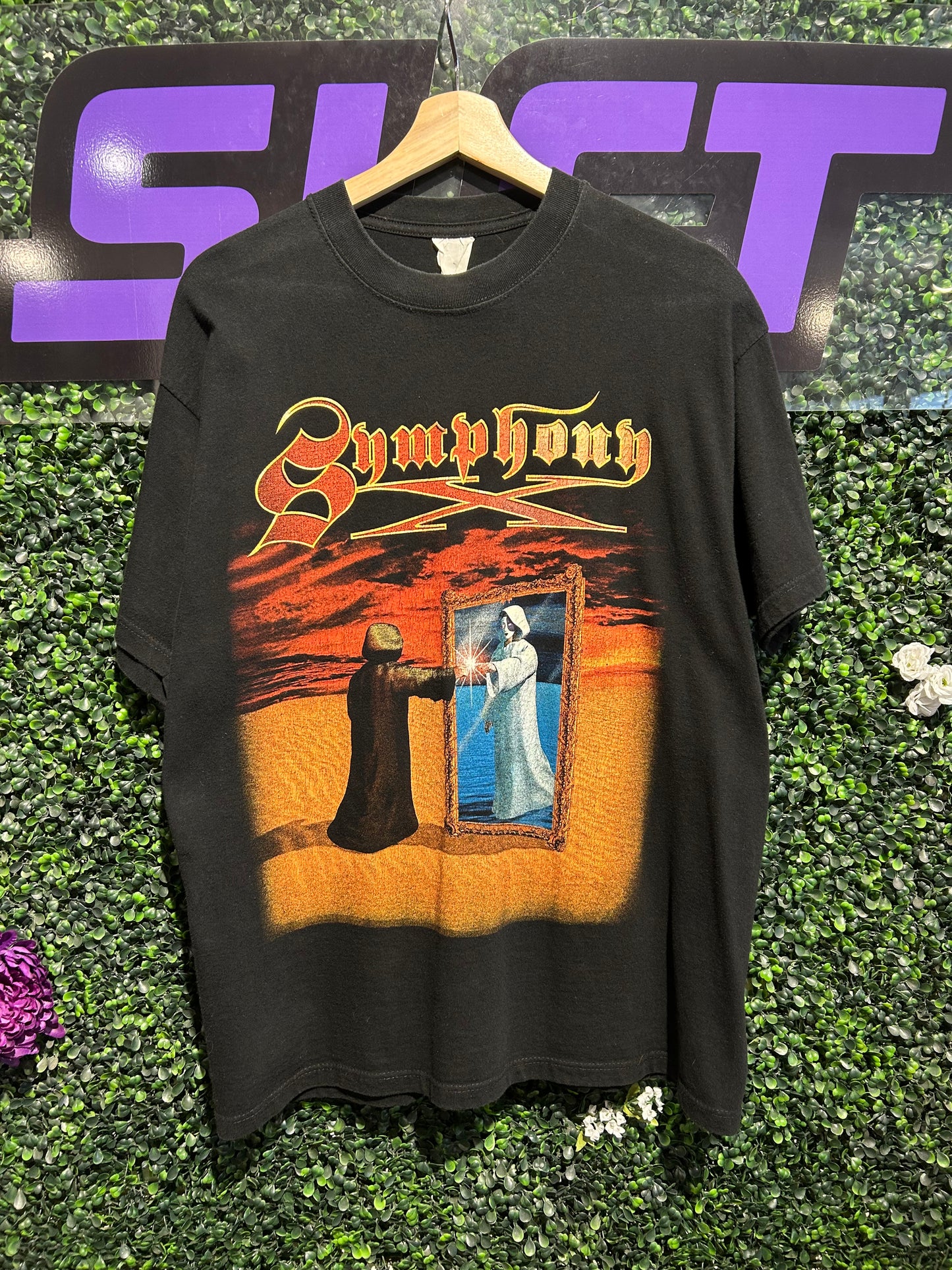 2003 Symphony X The Odyssey Europe Tour T-Shirt. Size Large