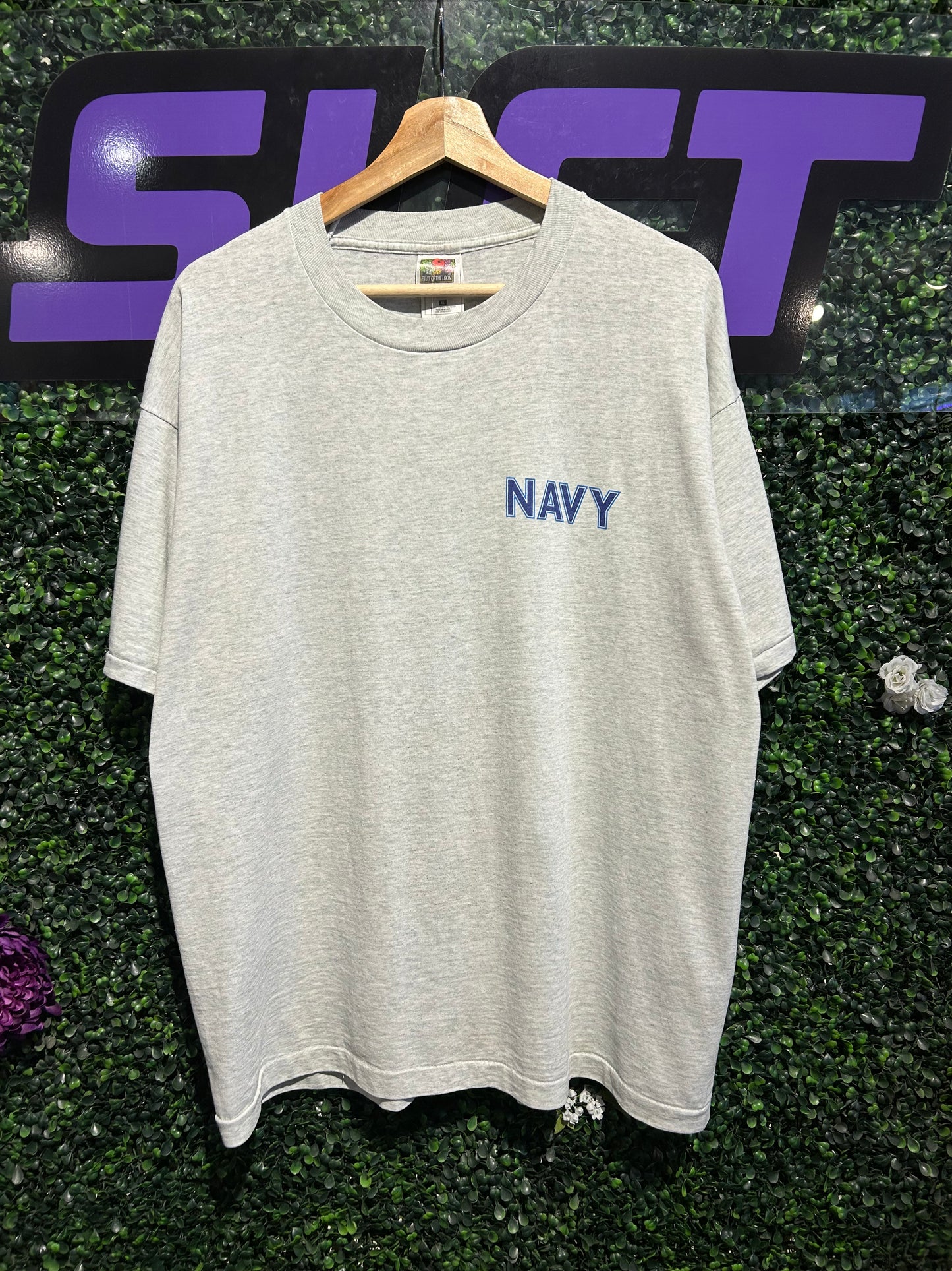 90s Navy T-Shirt. Size XL