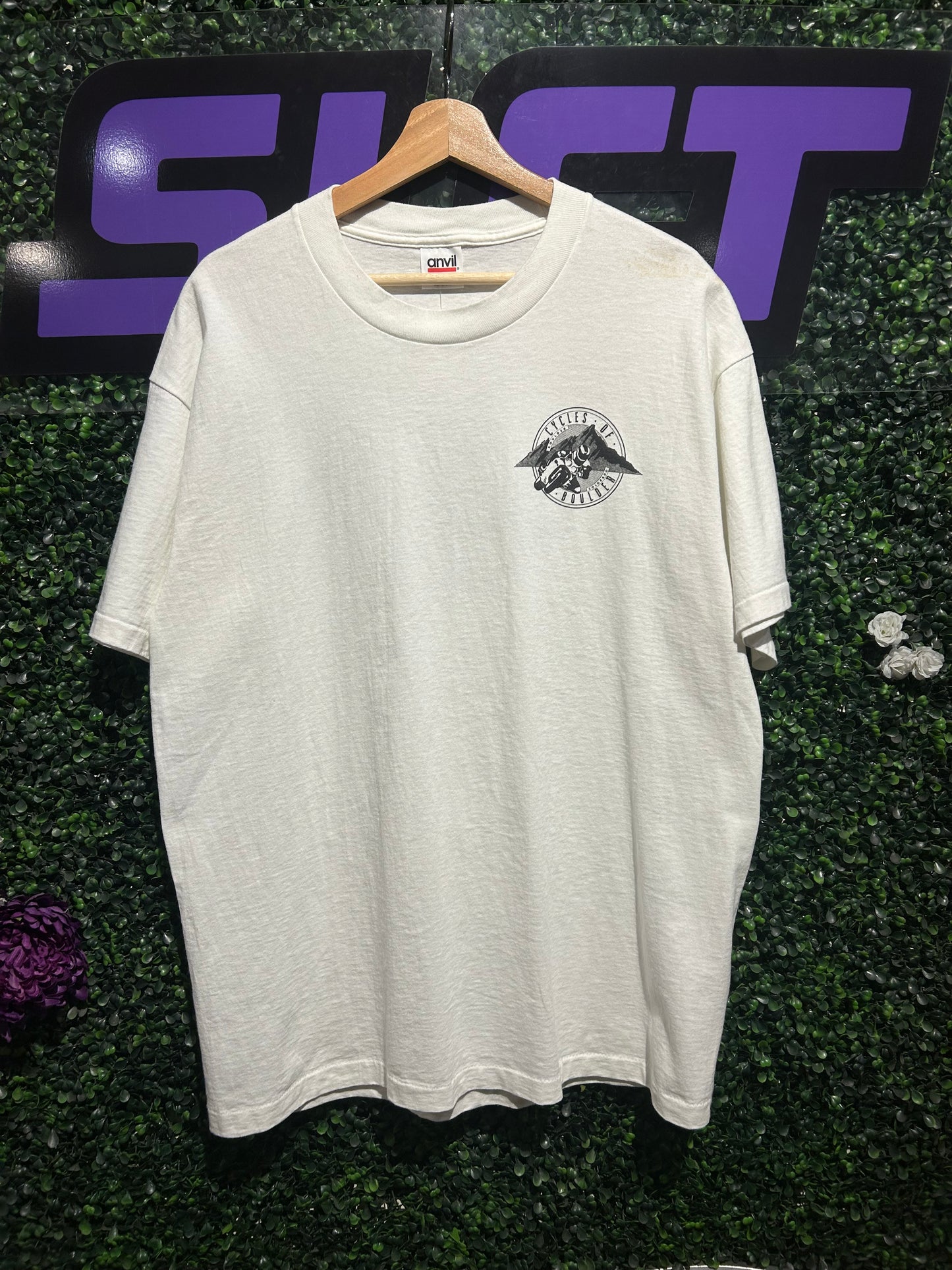 90s Cycles Of Boulder T-Shirt. Size XL