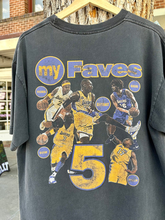 2009 Los Angeles Lakers NBA Playoffs T-Shirt. Size Large