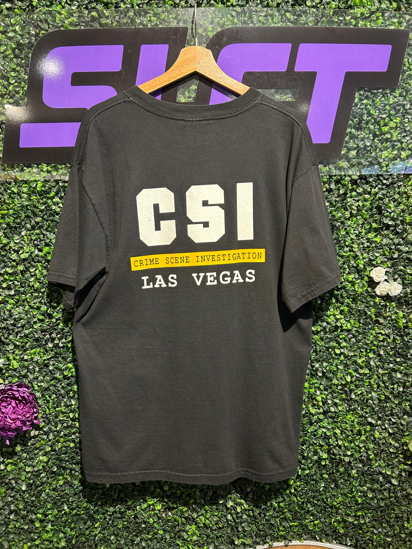 Vintage CSI Las Vegas T-Shirt. Size L/XL