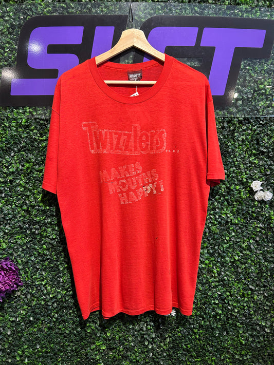 80s Twizzlers… Makes Mouths Happy T-Shirt. Size L/XL
