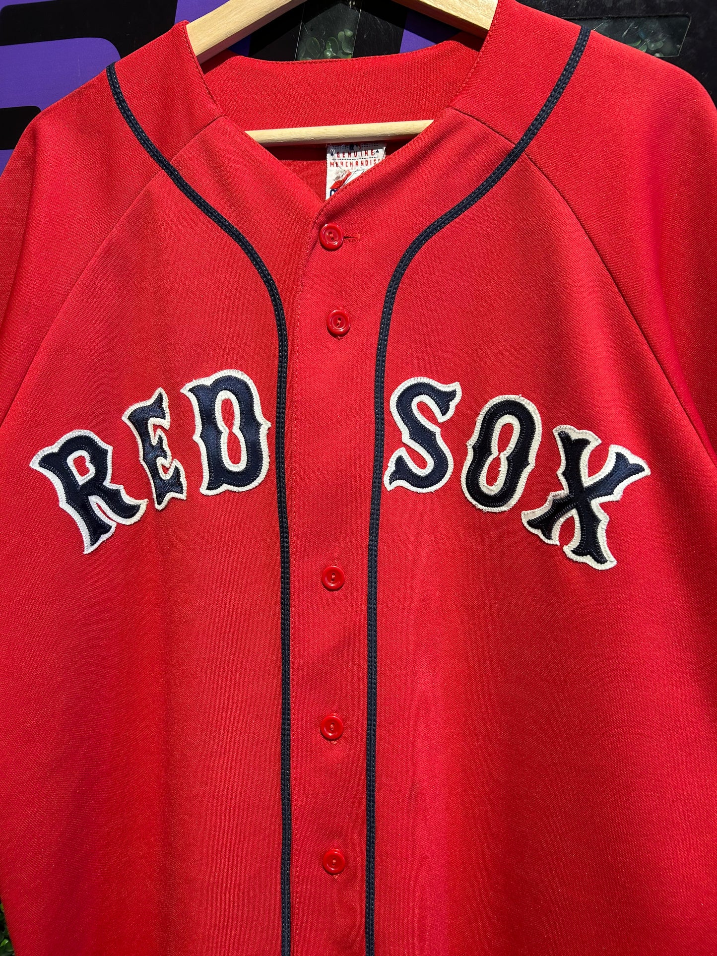Vintage Boston Red Sox #13 Majestic Jersey. Size Large