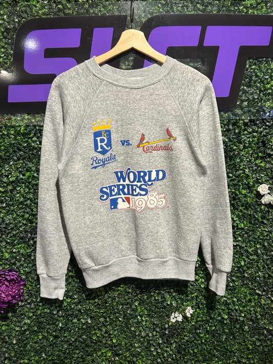 1985 MLB World Series Crewneck. Size S/M