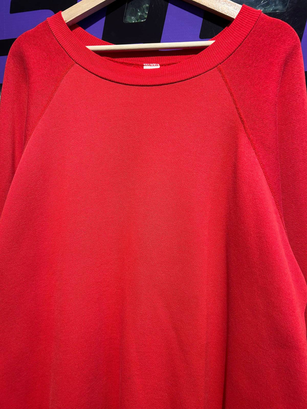 80s Blank Crewneck. Size XXL