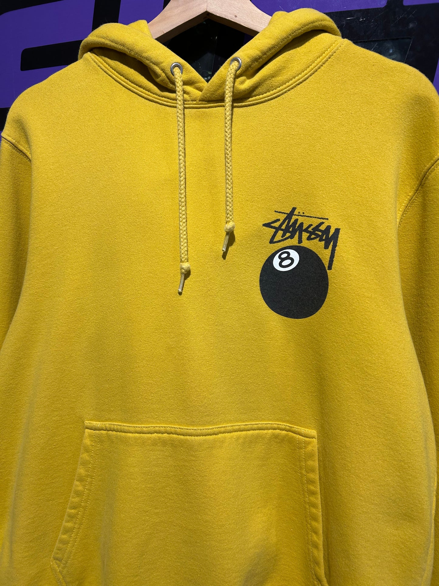 00s Stussy 8Ball Hoodie. Size S/M