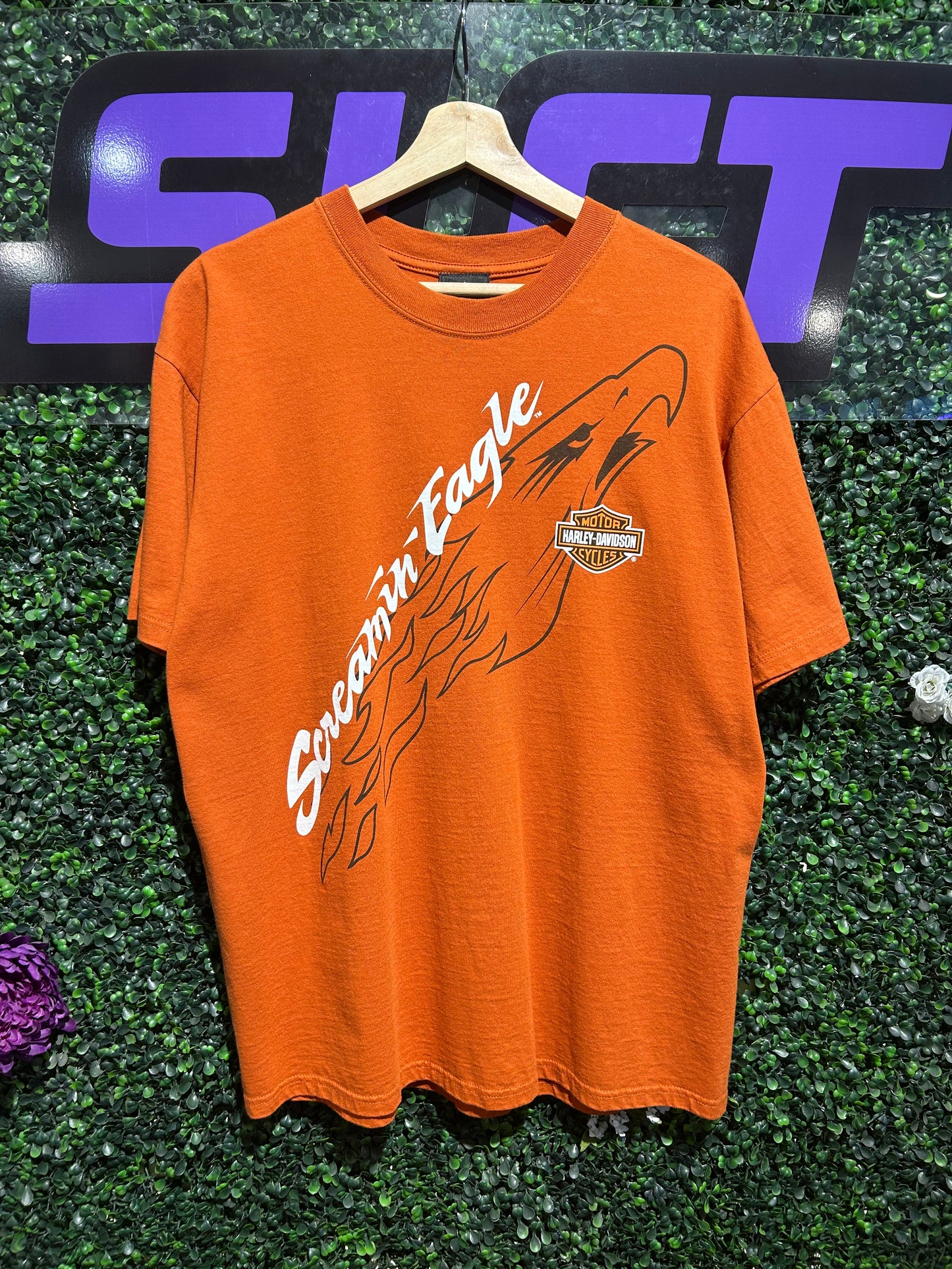 00s Harley Davidson Screamin’ Eagle T-Shirt. Size Large