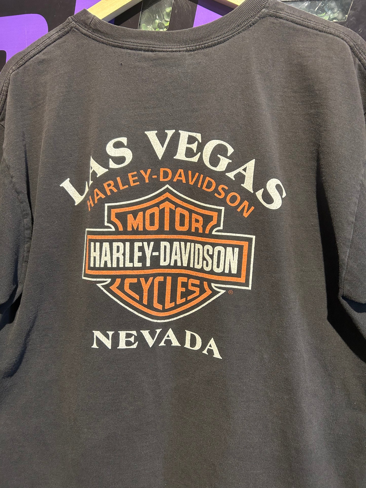 2006 Harley Davidson Jester Flame T-Shirt. Size Large