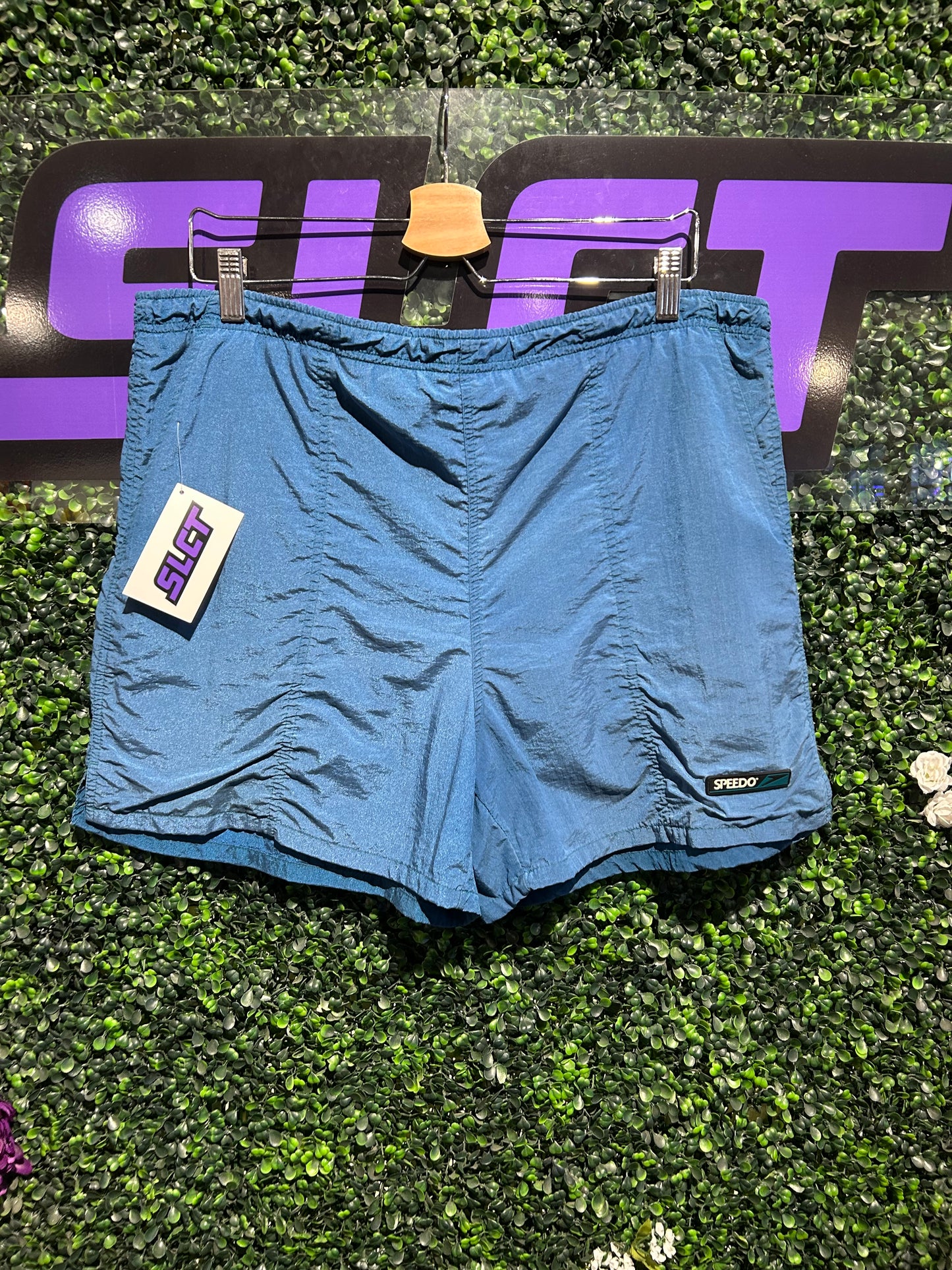 90s Speedo Swim Trunks. Size Medium