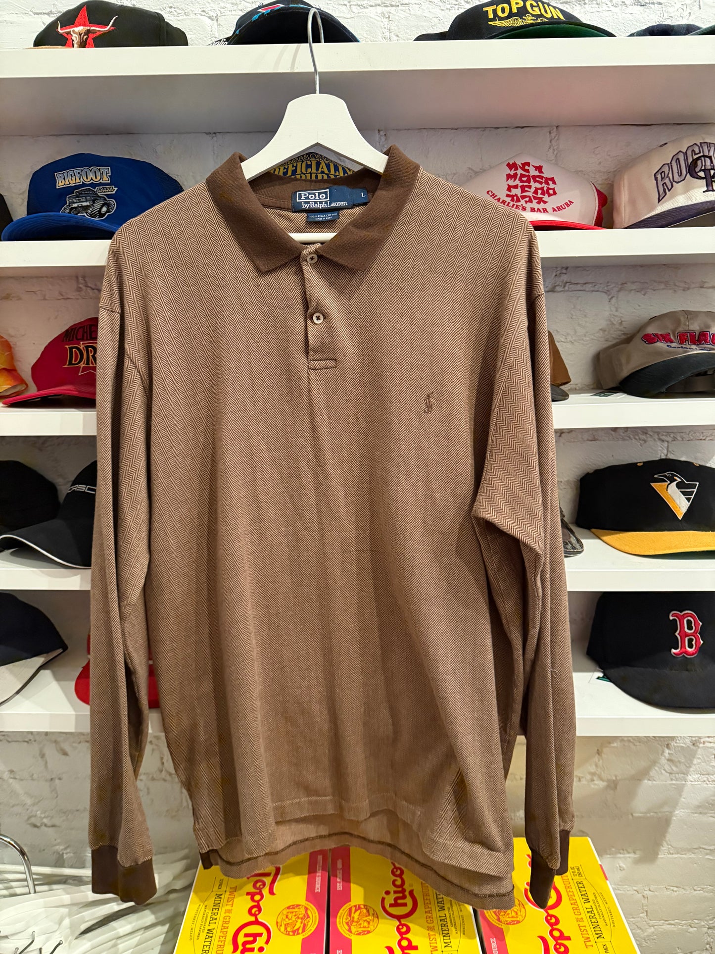 Polo Ralph Lauren L/S Polo Size Large