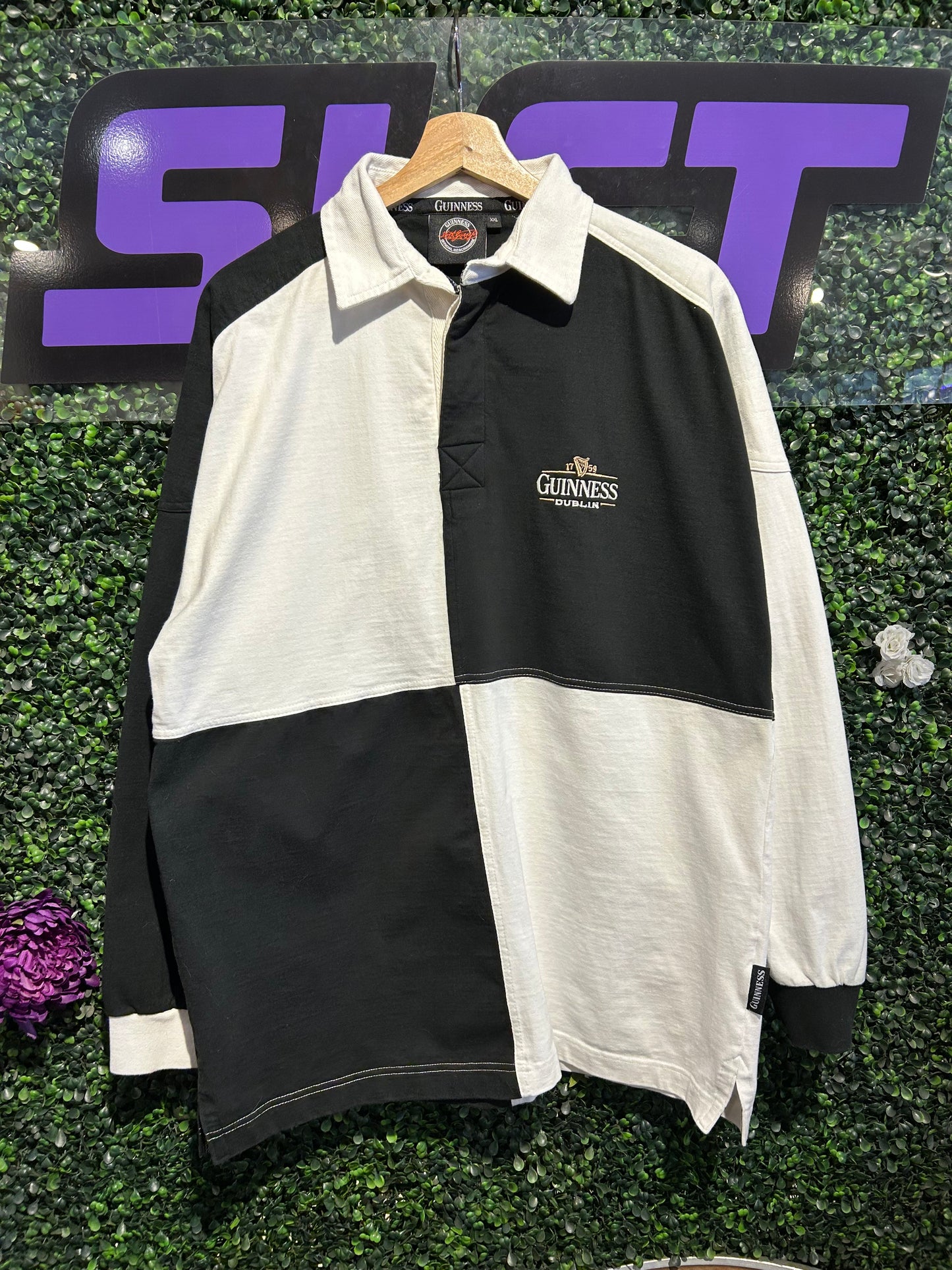 00s Guinness LS Rugby Shirt. Size XL