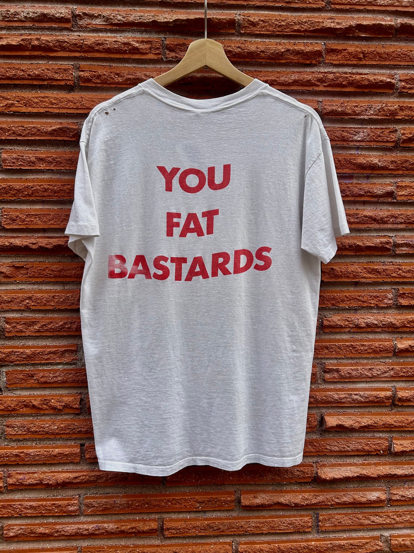 1990 Faith No More ‘You Fat Bastards’ T-Shirt. Size M/L