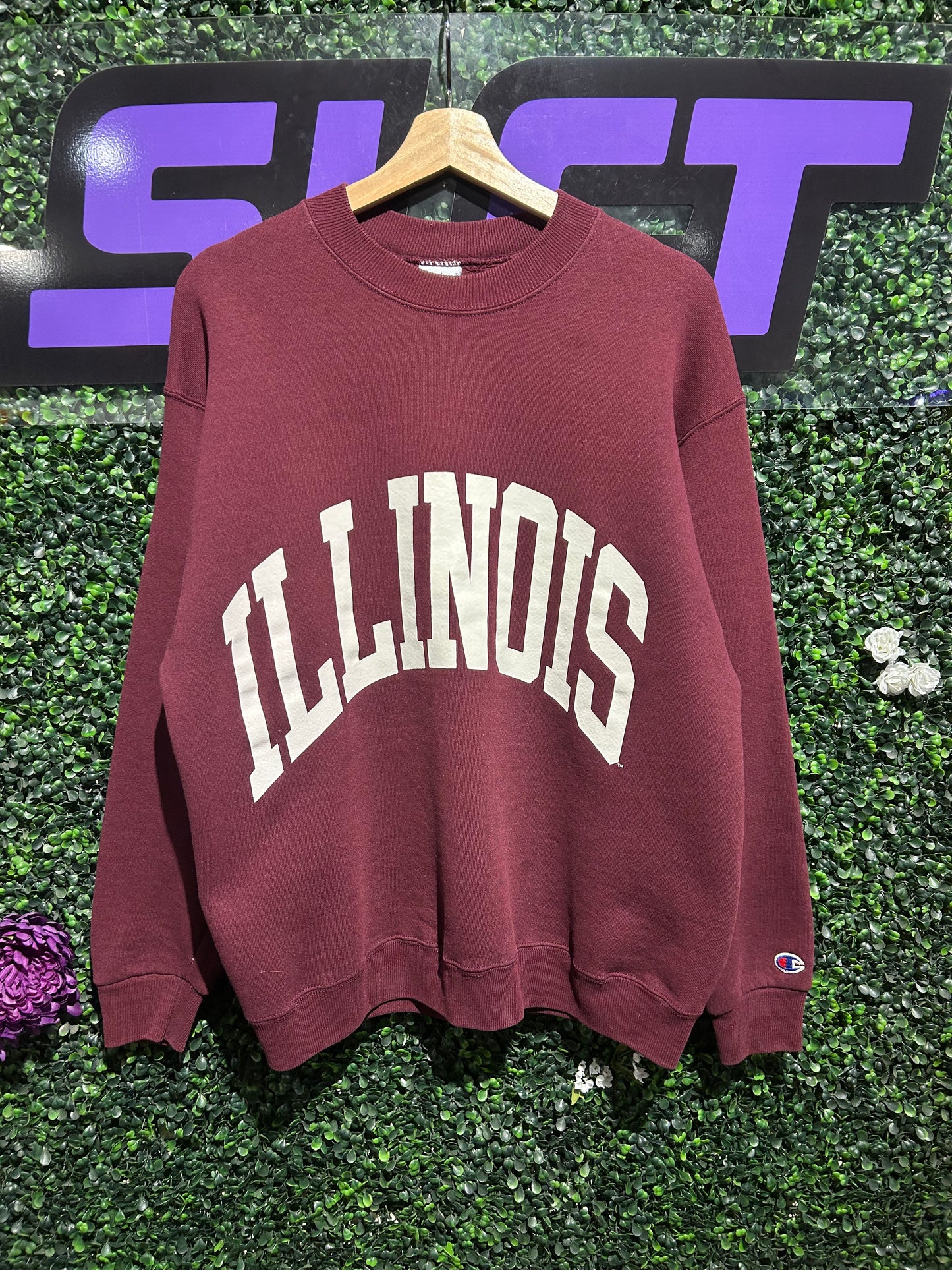 Vintage Illinois Champion Crewneck. Size M/L