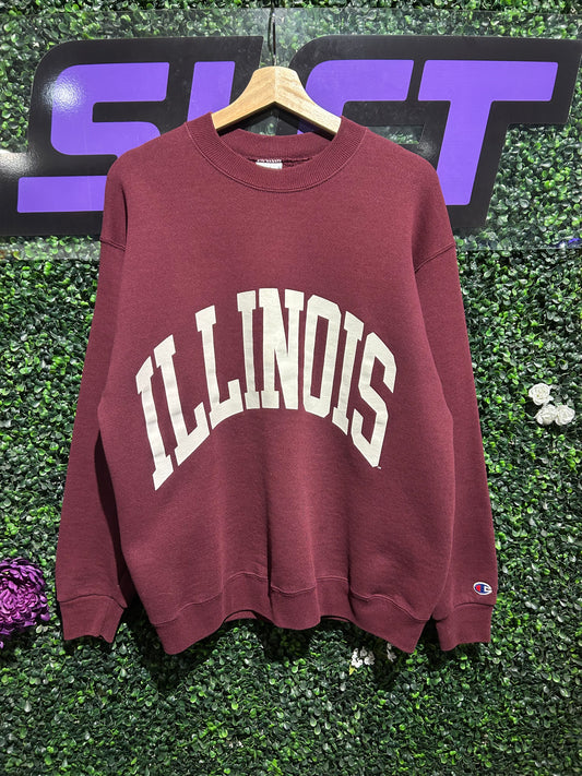 Vintage Illinois Champion Crewneck. Size M/L