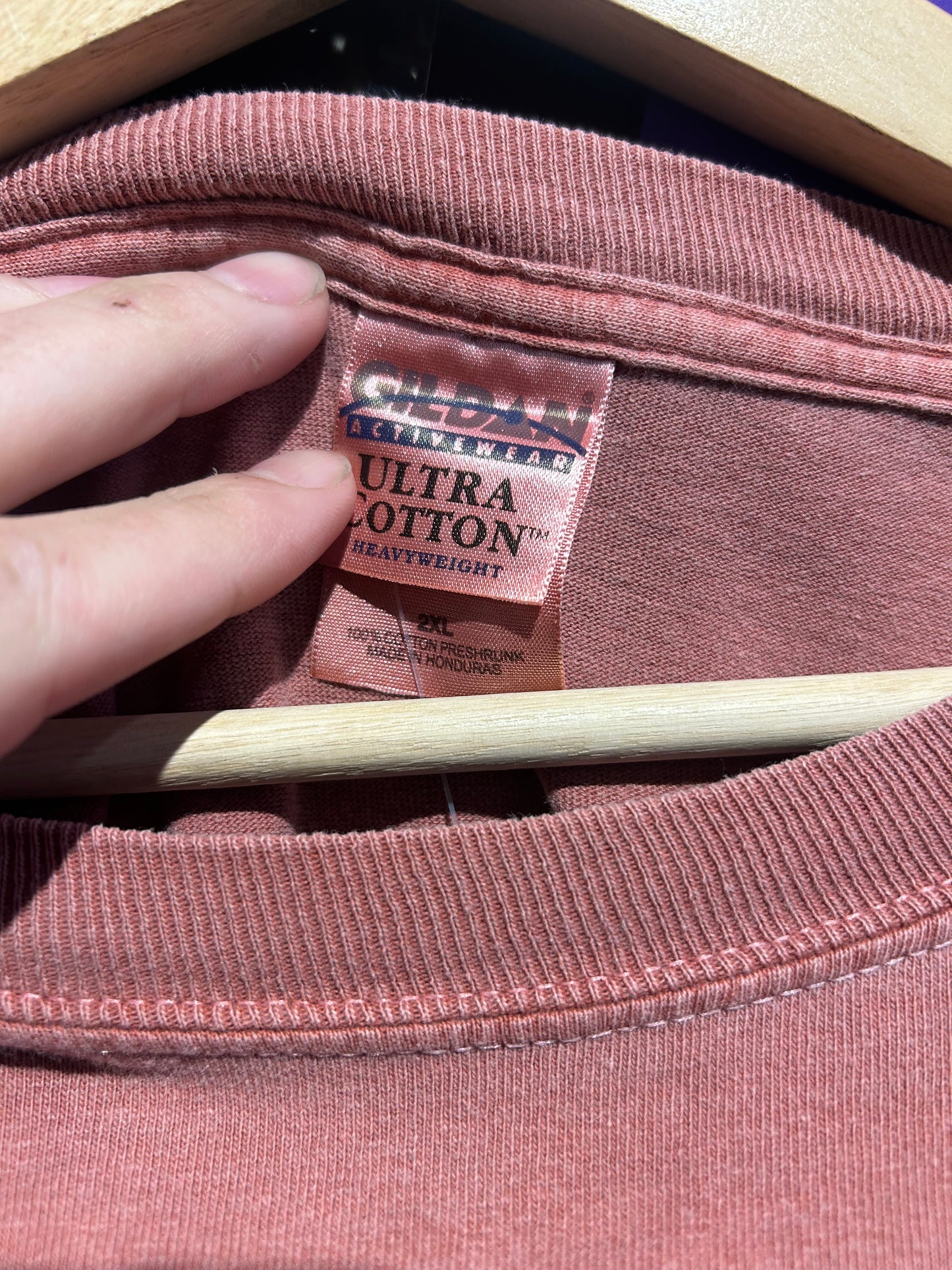 Vintage Alaska White Pass & Skagway Yukon Route LS Shirt. Size XXL