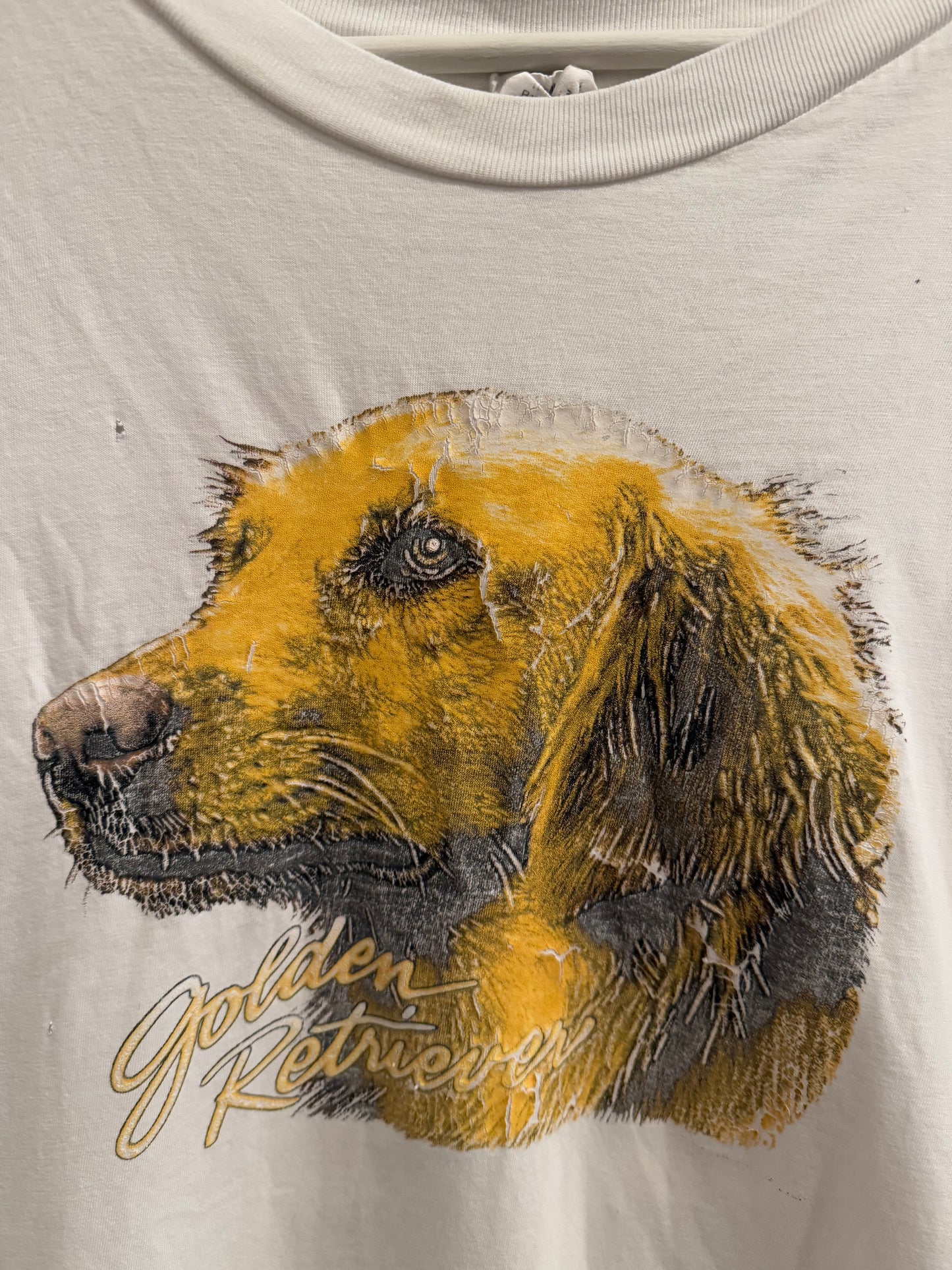 Vintage Golden Retriever T-Shirt Size XL