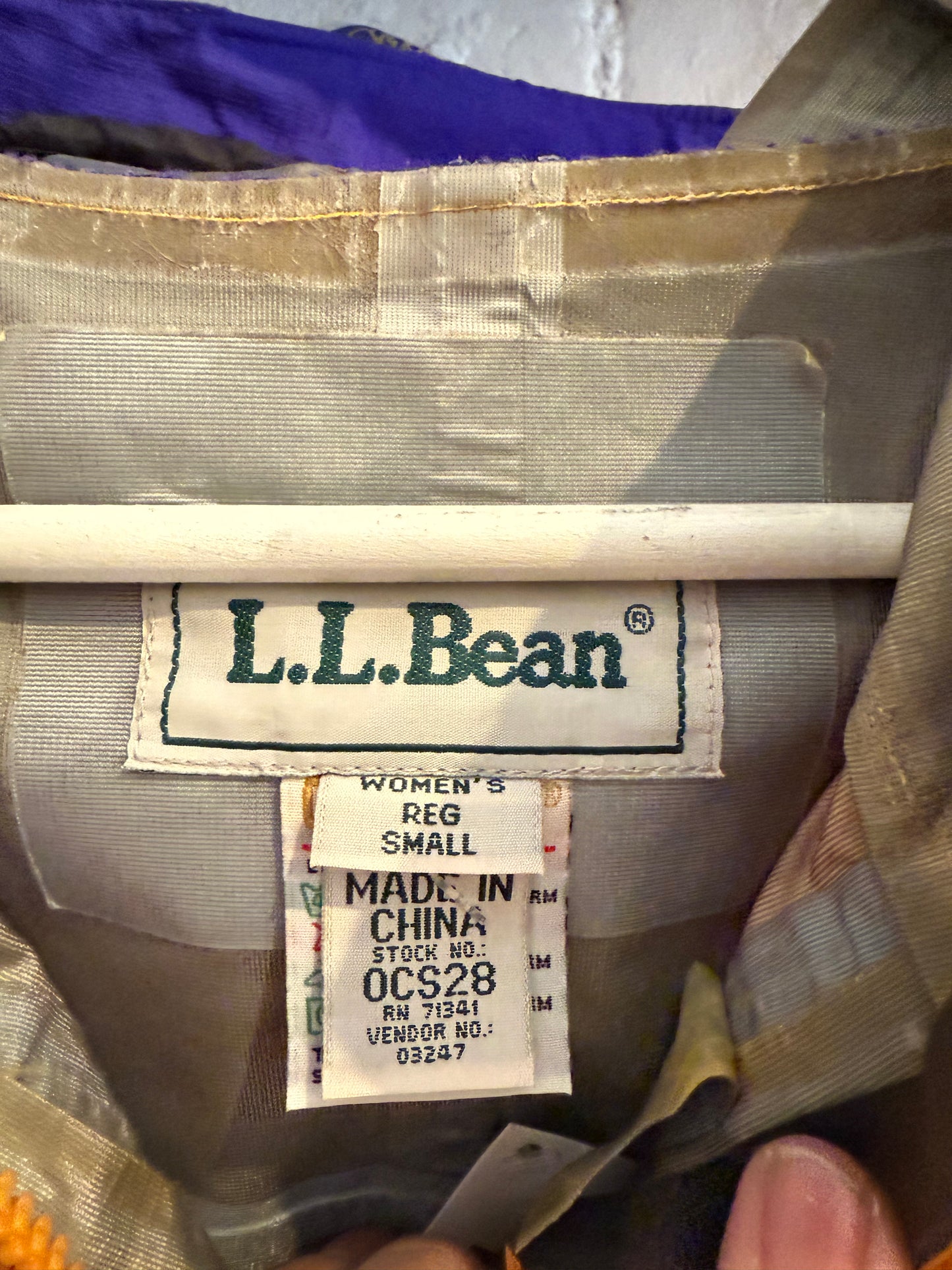 L.L. Bean Gore-Tex Jacket Size Small