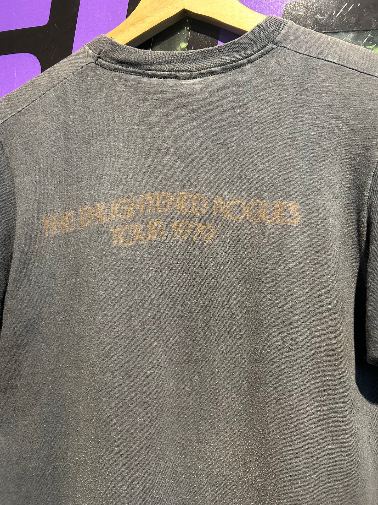 1979 Allman Brothers Band “The Enlightened Rouges Tour T-Shirt. Size Medium