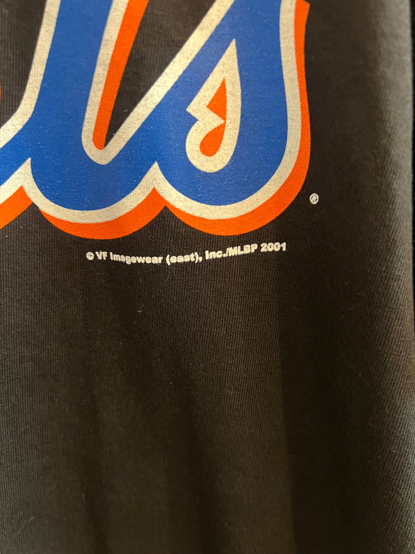 NWT 2001 New York Mets Komiyama T-Shirt Size Large