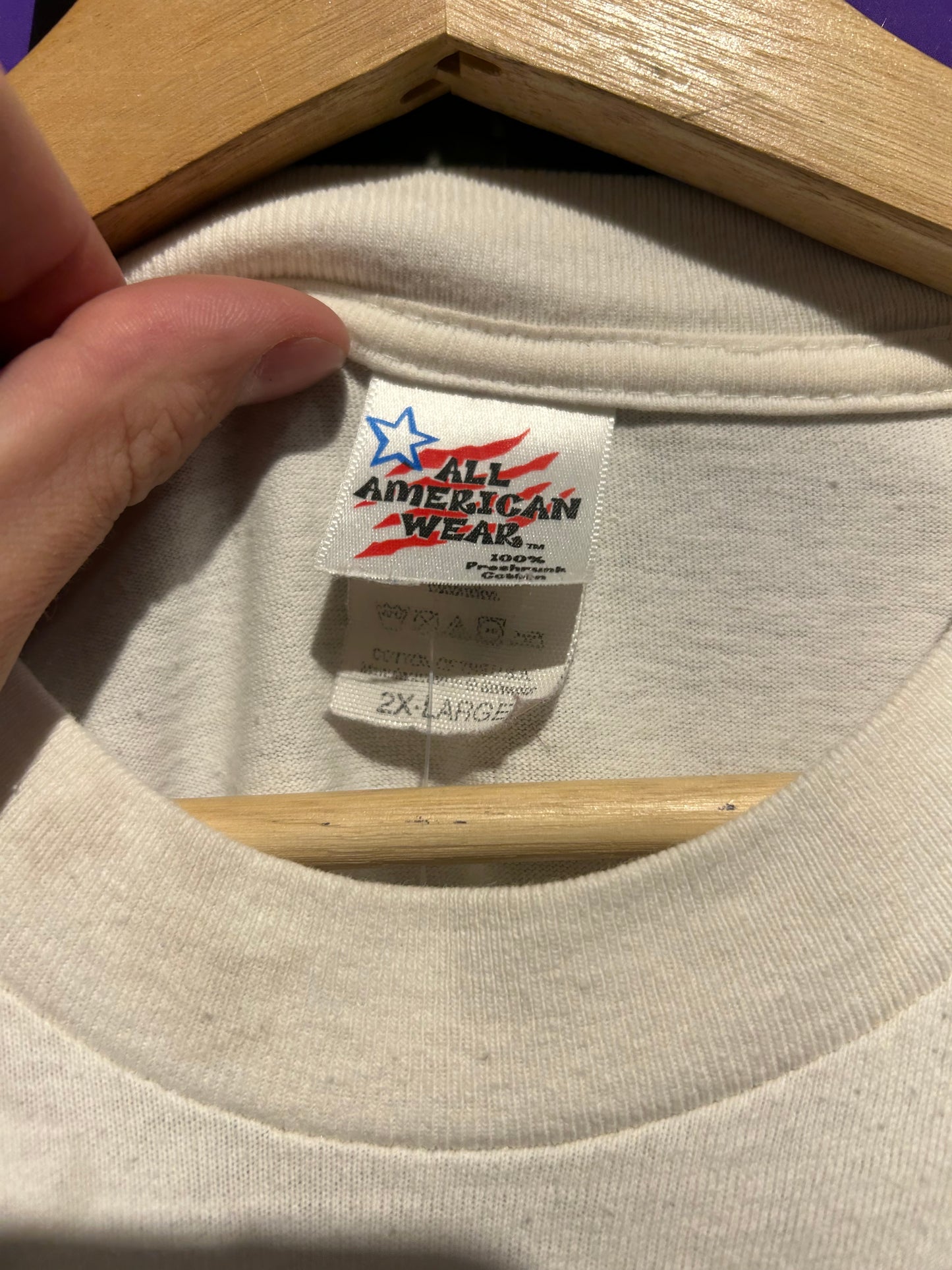 90s Garfield Is That Your Face T-Shirt. Size XXL