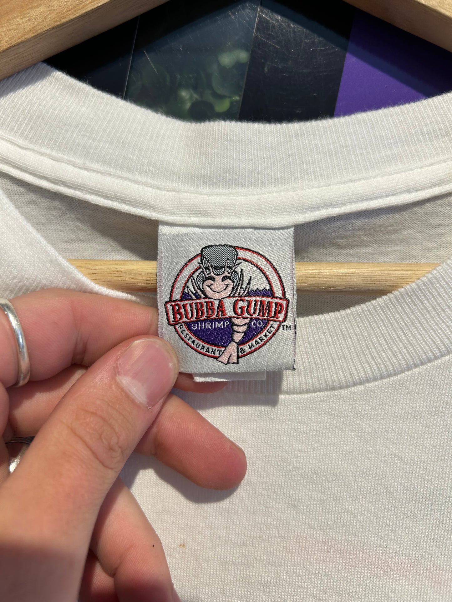 90s Bubba Gump Shrimp Bayou T-Shirt. Size XXL