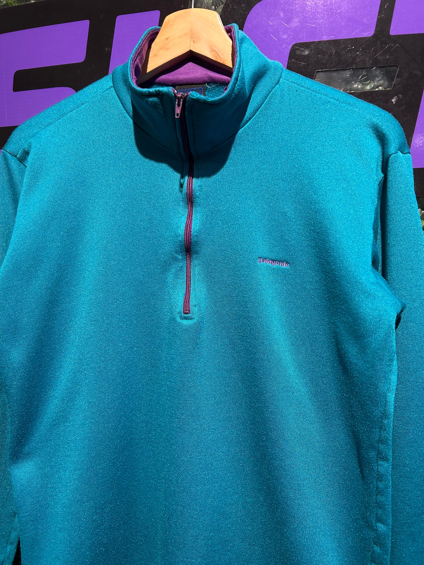 Vintage Patagonia Half-Zip Sweatshirt. Size S/M