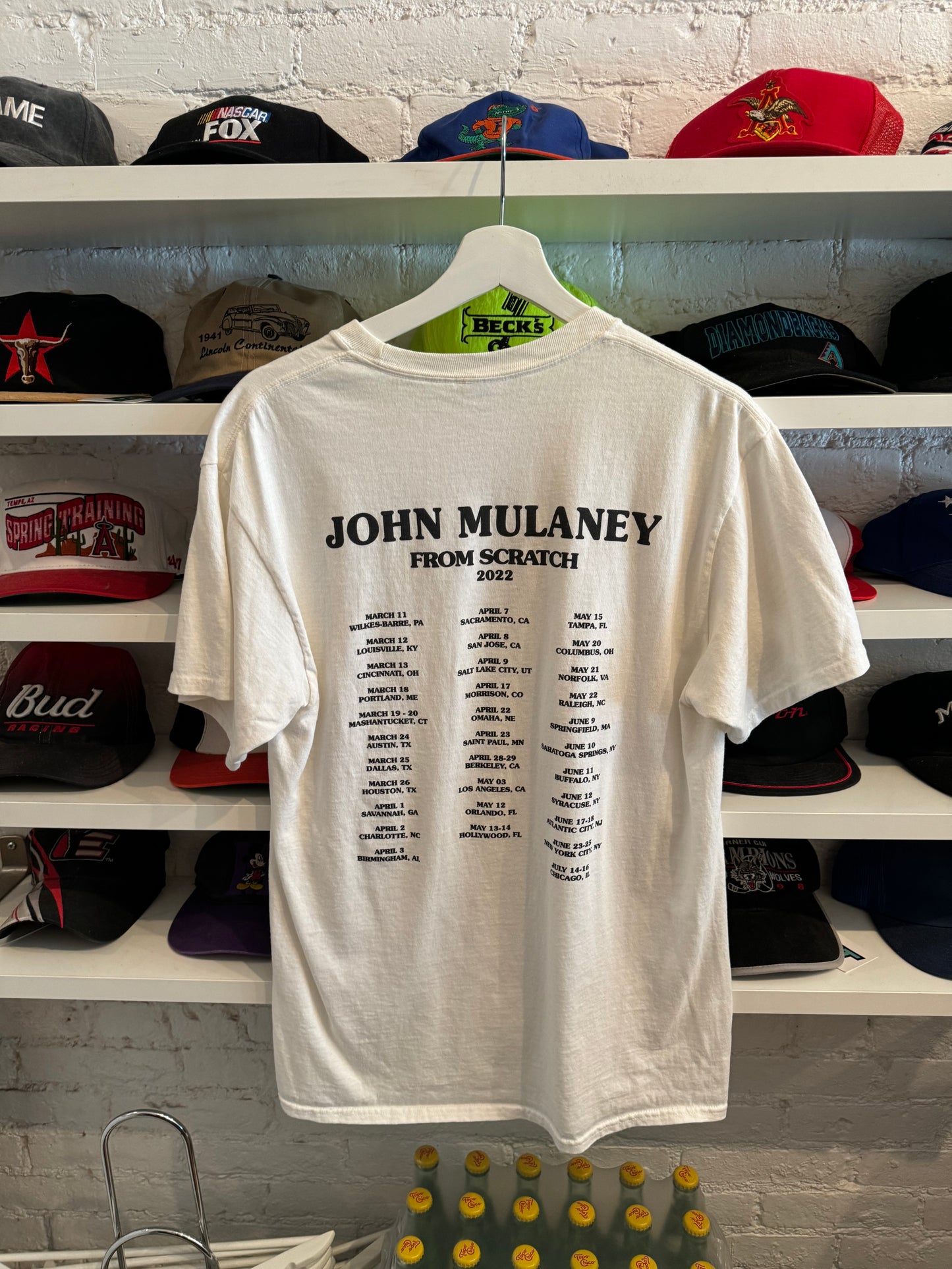 2022 John Mulaney Tour T-Shirt Size M