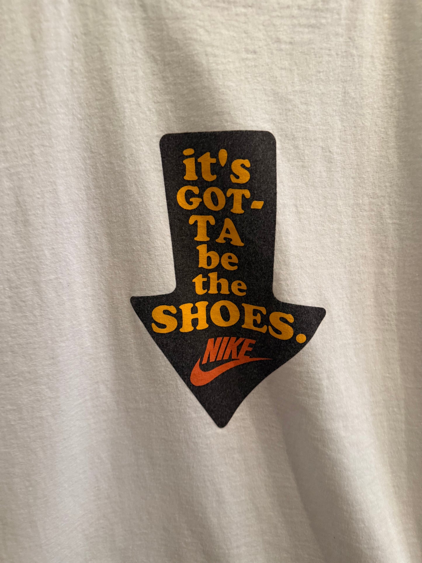 Vintage Nike “It’s Got To Be The Shoes” T-Shirt Size Small