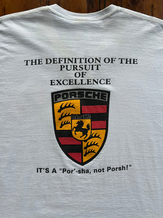 Vintage Porsche T-Shirt. Size XL