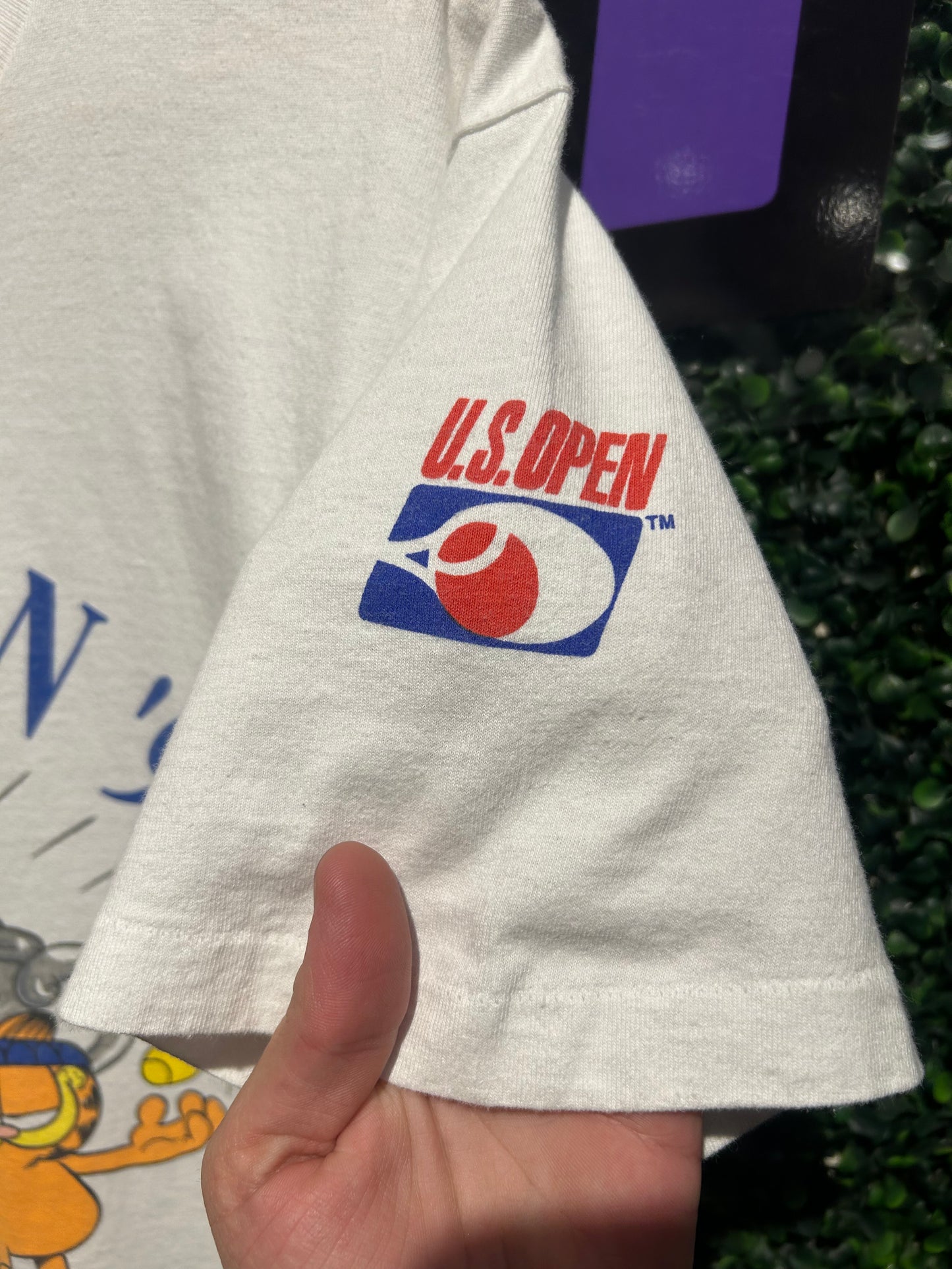 1995 U.S. Open Garfield T-Shirt. Size Medium