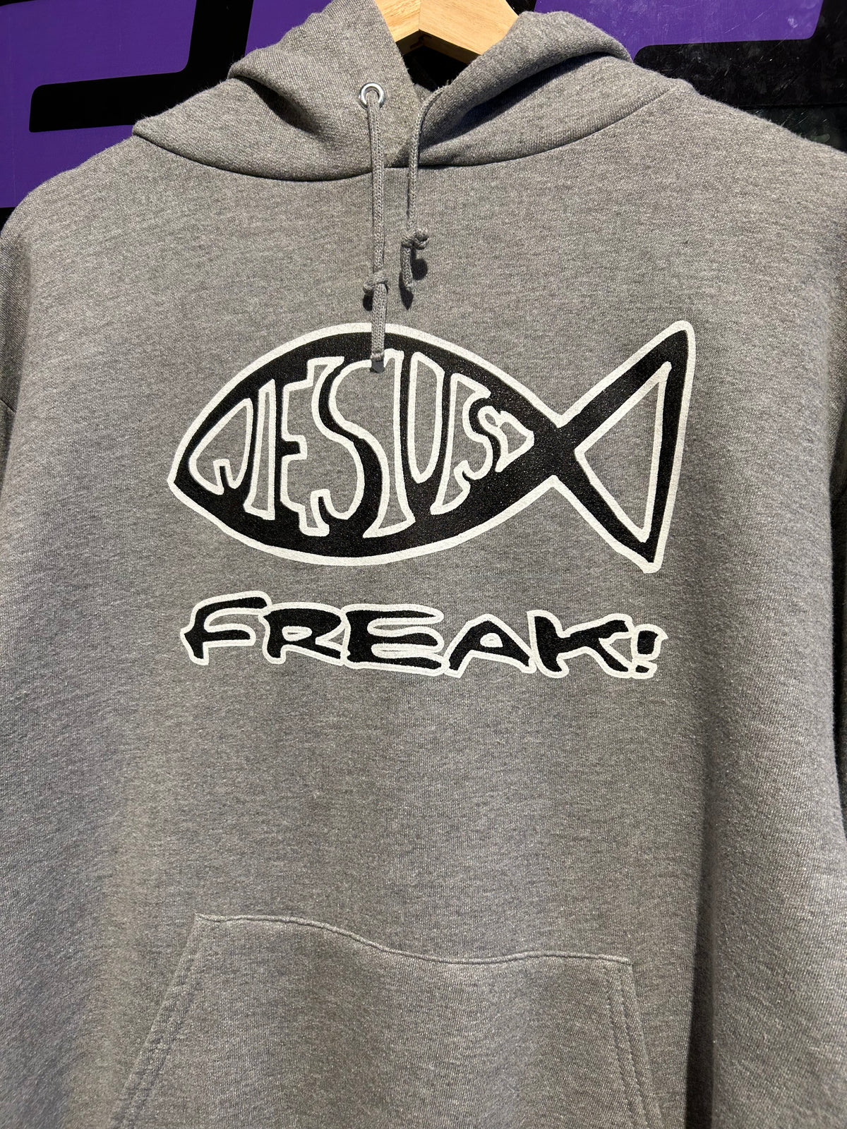 Vintage Jesus Freak Hoodie. Size M/L