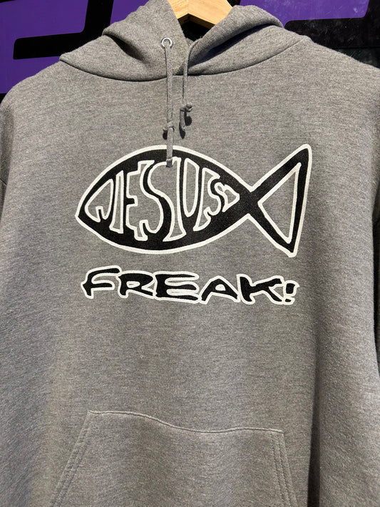 Vintage Jesus Freak Hoodie. Size M/L