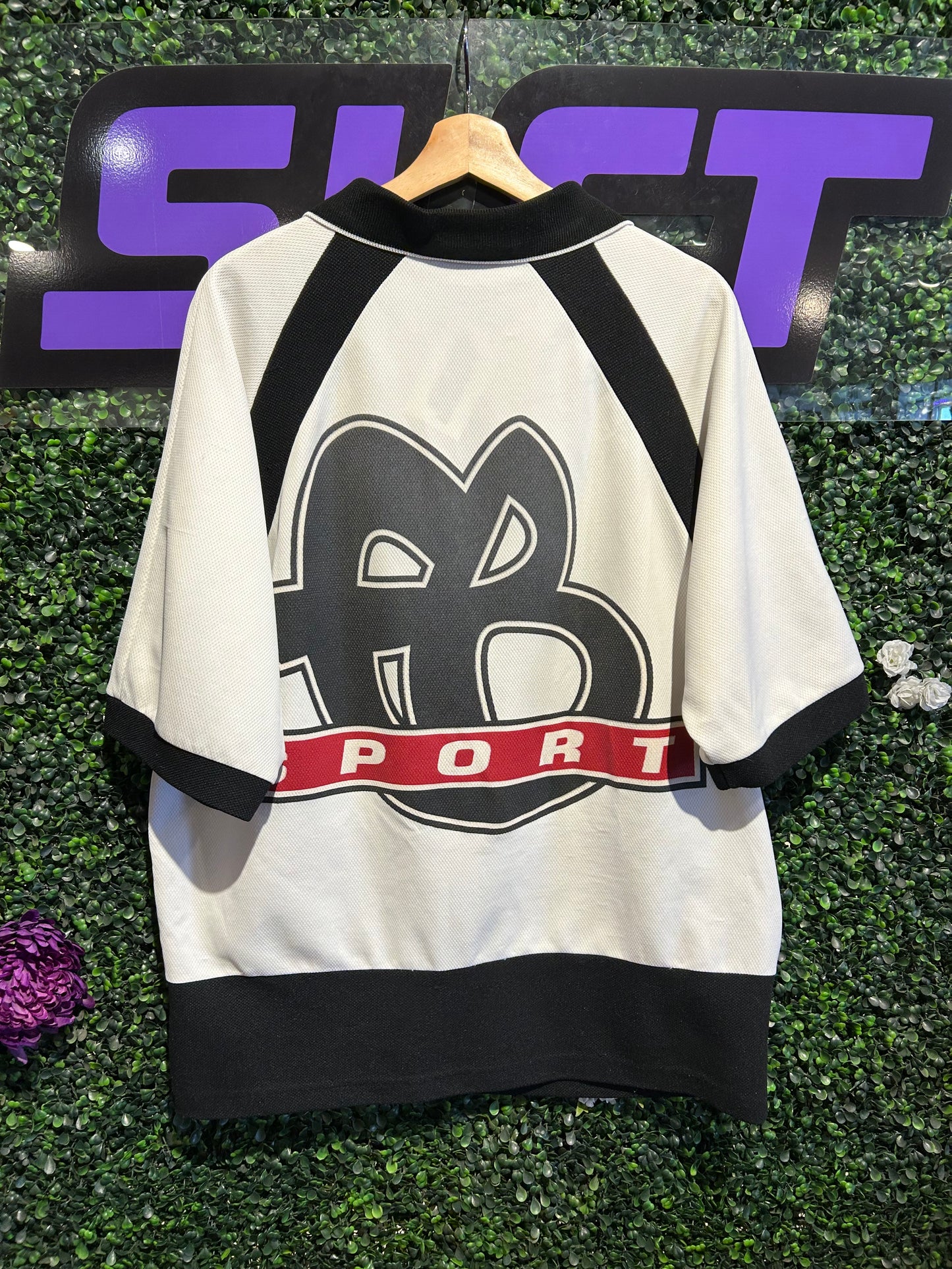 90s FUBU Sports Collared Jersey. Size XL