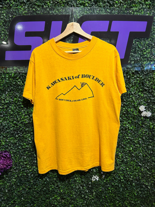 70s Kawasaki Of Boulder T-Shirt. Size M/L