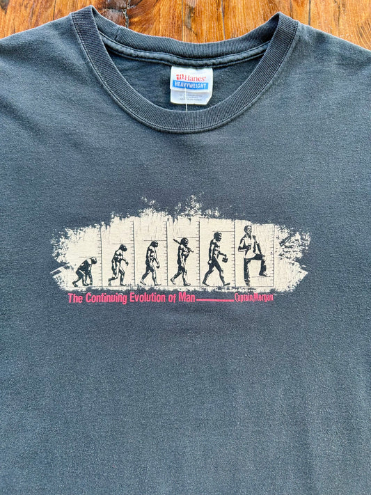 Vintage Captain Morgan Evolution T-Shirt. Size Medium