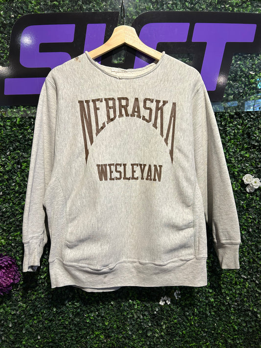 Vintage Nebraska Wesleyan Crewneck. Size M/L