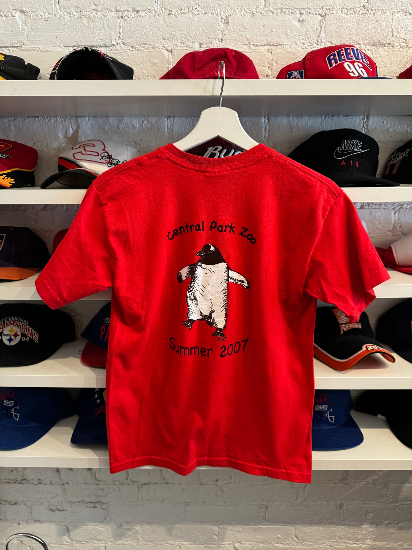 Central Park NYC Penguin T-Shirt size Kids M FITS ADULT XS