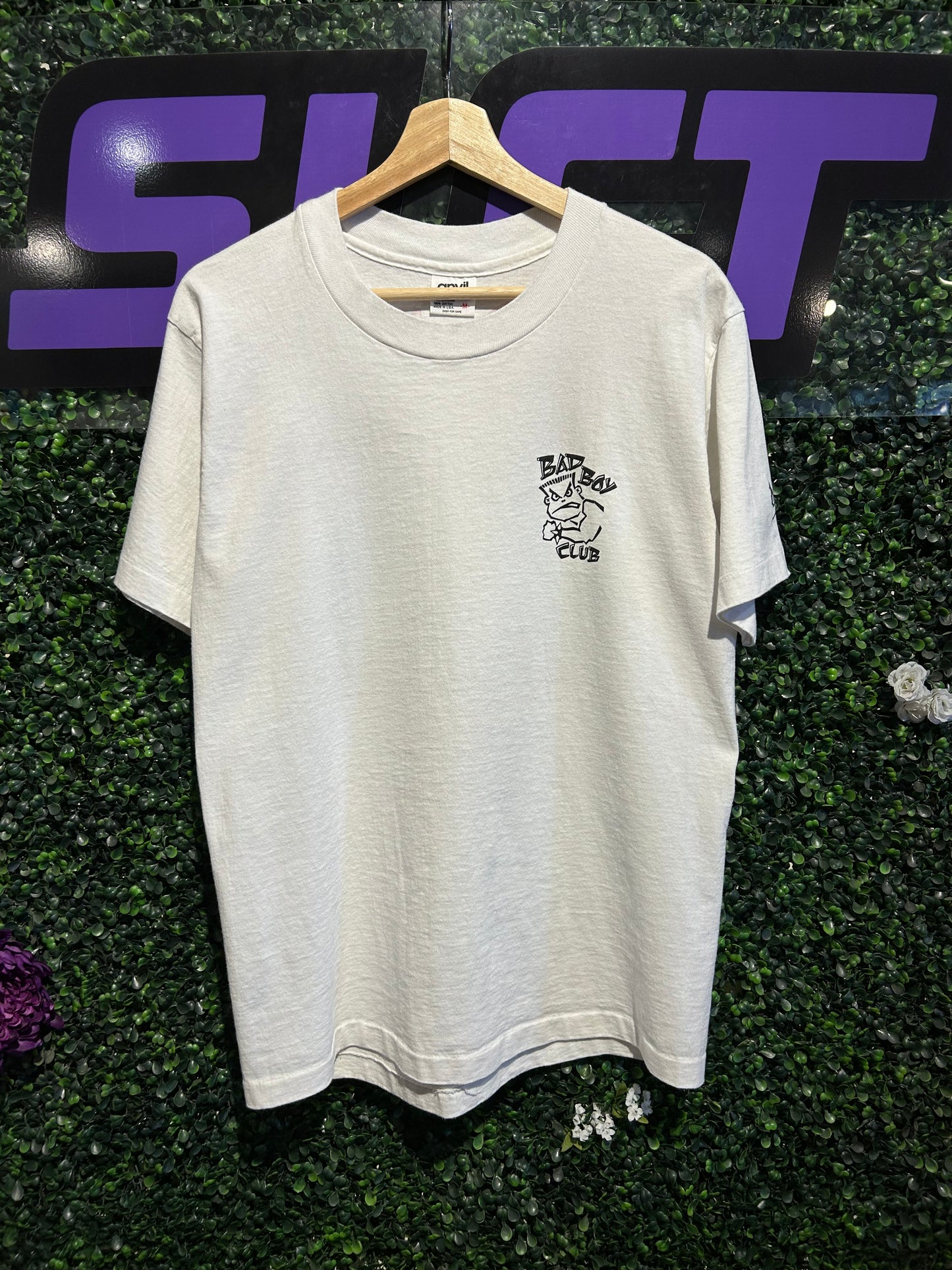 90s Bad Boy Club T-Shirt. Size Medium