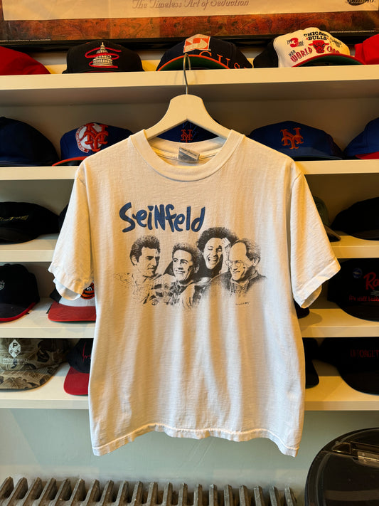 Vintage Seinfeld Mount Rushmore Cast and Crew T-Shirt Tagged Large fits Medium/Large