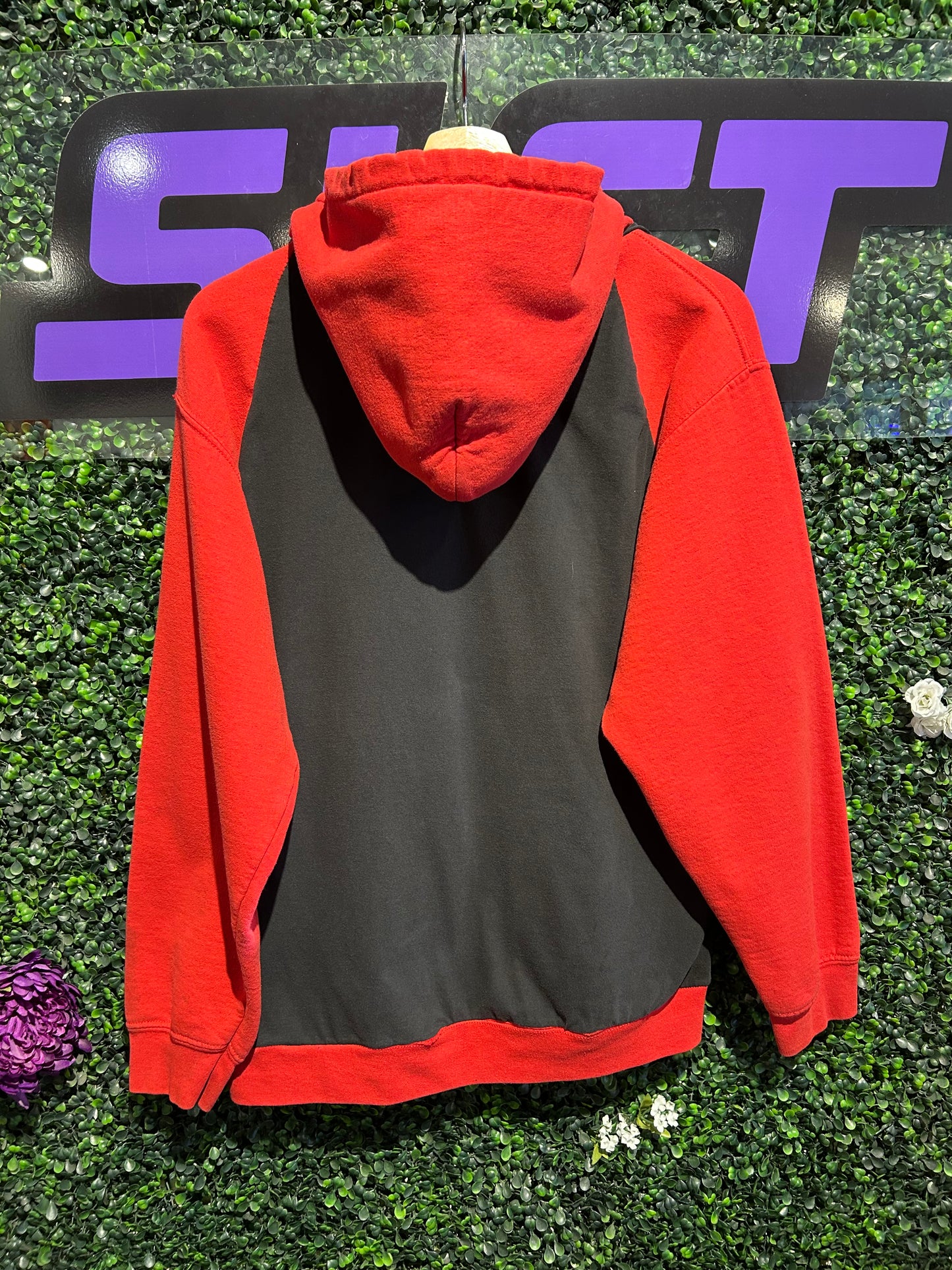 00s Led Zeppelin Homemade Hoodie. Size Large