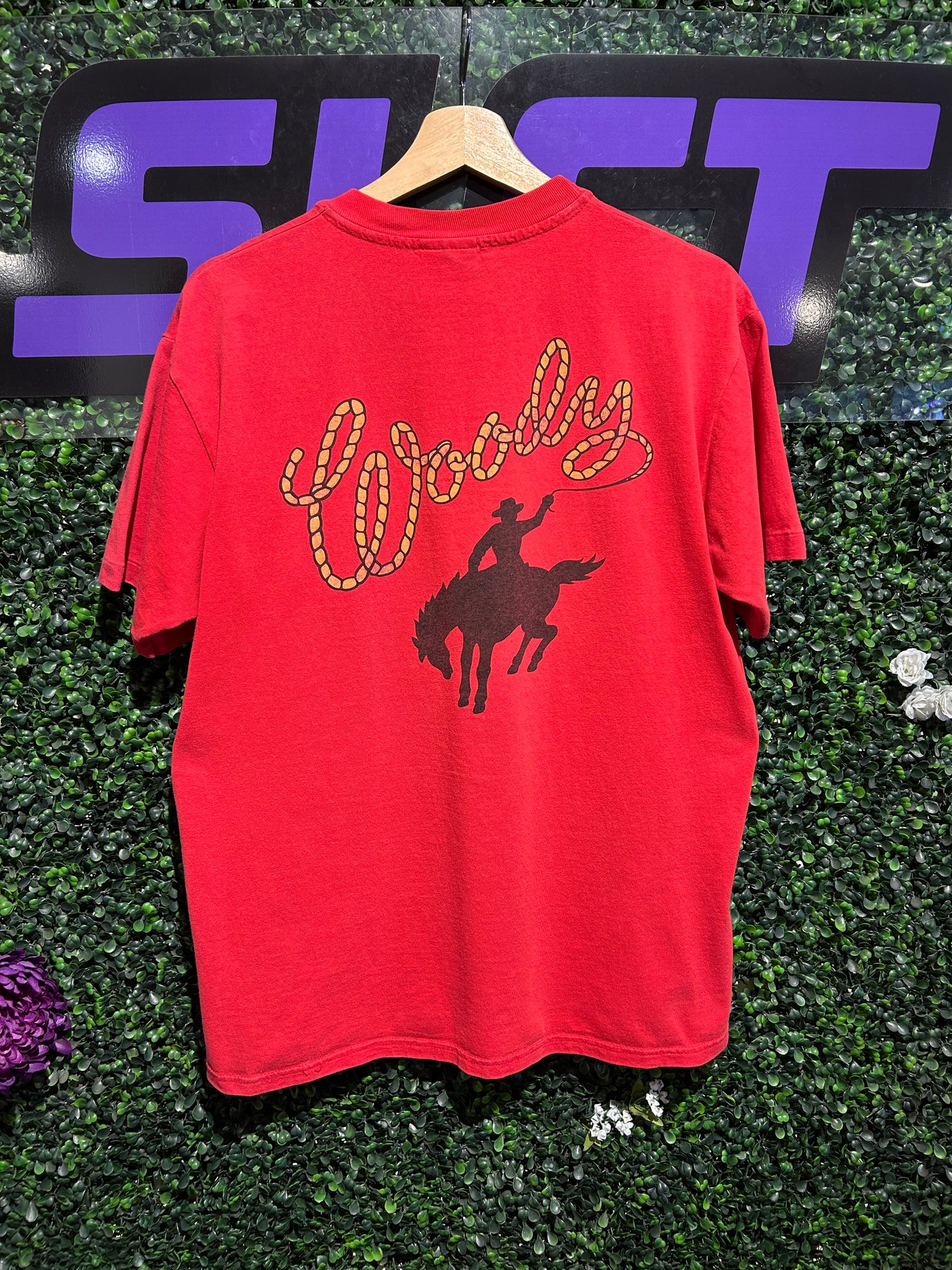 90s Disney On Ice Toy Story Woody T-Shirt. Size M/L