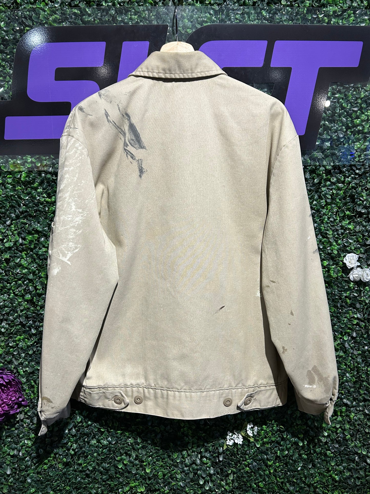 Vintage Dickies Zip-Up Jacket. Size M/L
